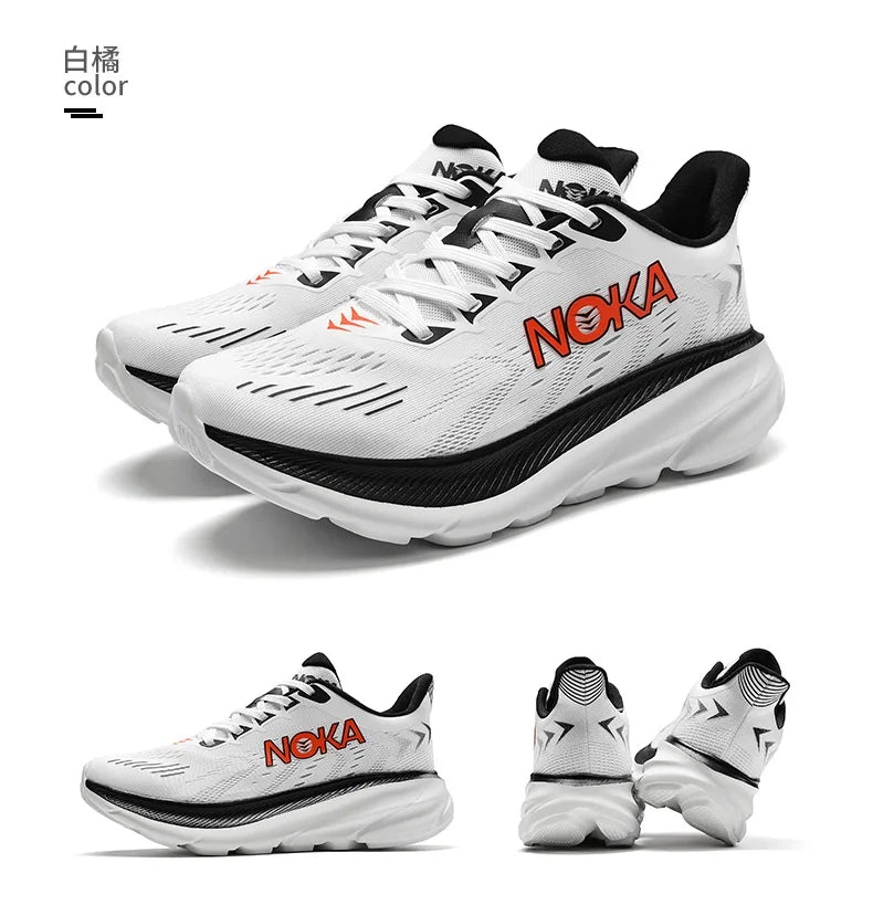 Marathon Carbon Plate Air Cushion Men Sports Running Shoes Breathable Lightweight Women's Comfortable Athletic