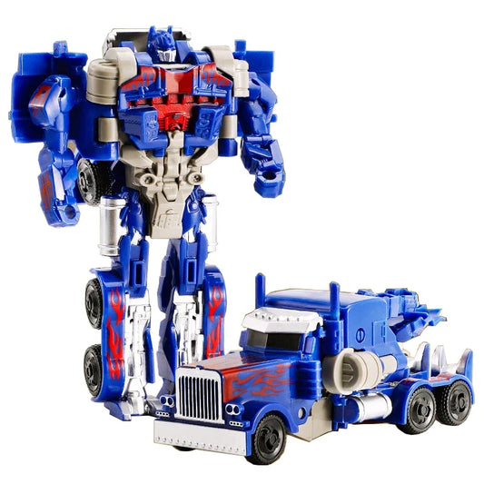 One Step Deformation Robot Transformation Car Toy Action