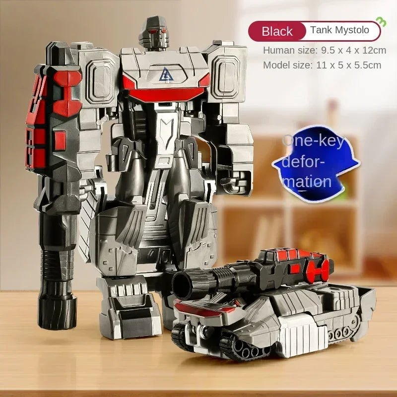 One Step Deformation Robot Transformation Car Toy Action