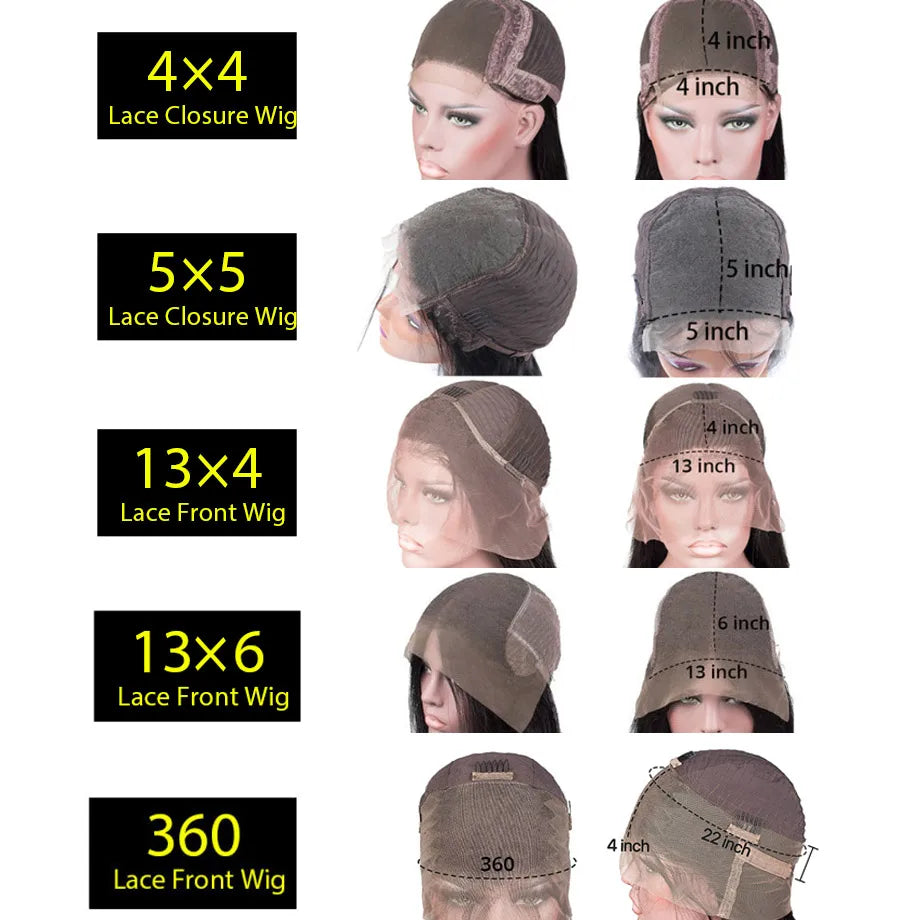 Hair Wigs Lace frontal For Women