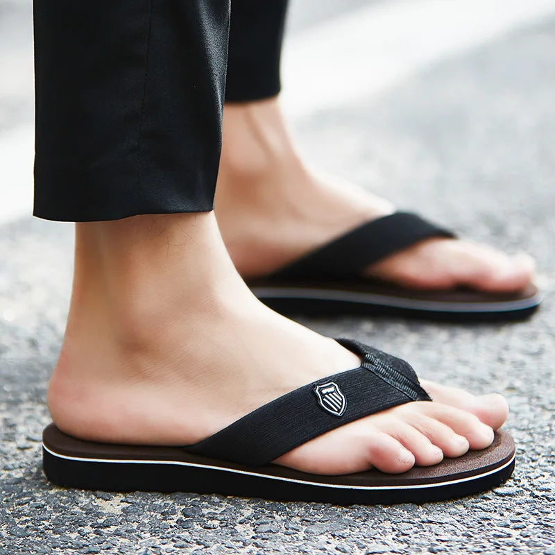 Casual Flip Flops For Men Slippers Beach Sandals Summer