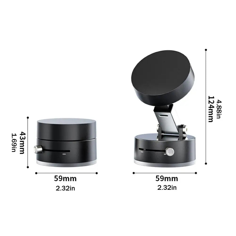 Double Sided Suction Cup Magnetic Phone Holder Lazy Multi-functional