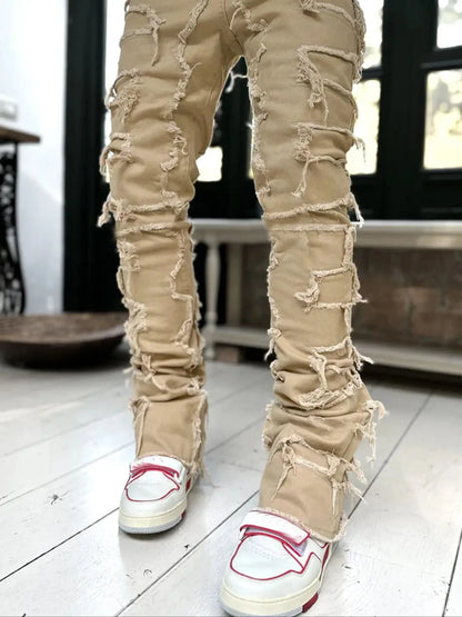 Men's Regular Fit Stacked Jeans