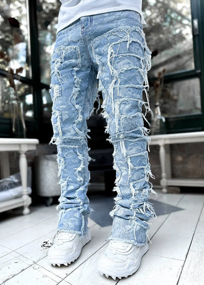 Men's Regular Fit Stacked Jeans