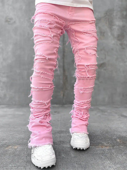 Men's Regular Fit Stacked Jeans