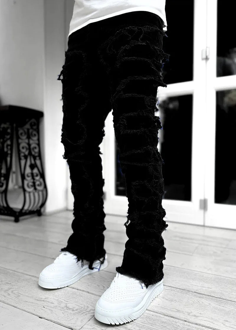 Men's Regular Fit Stacked Jeans