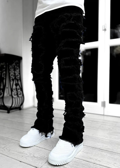 Men's Regular Fit Stacked Jeans