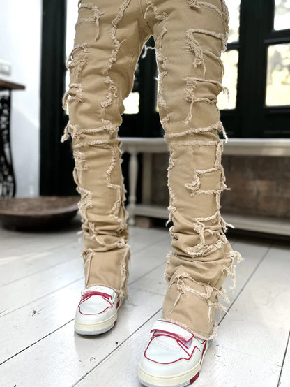 Men's Regular Fit Stacked Jeans