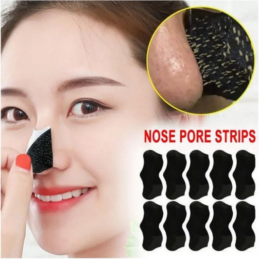 10PCs Bamboo Charcoal Tearing Nasal Remove Blackheads and Comedones and Restore a Refreshing Nose