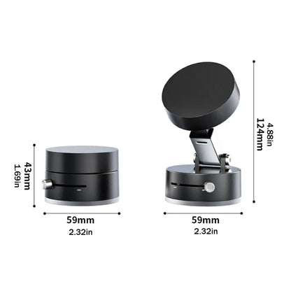Double Sided Suction Cup Magnetic Phone Holder Lazy Multi-functional
