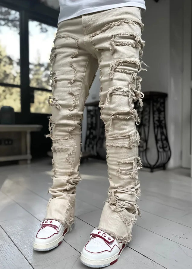 Men's Regular Fit Stacked Jeans